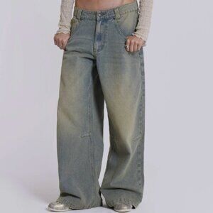 NWT: Jaded London Light Wash Colossus Jeans W26